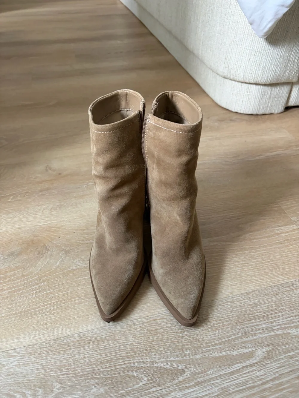 Steve Madden Suede Pointed-Toe Women’s Ankle Boots